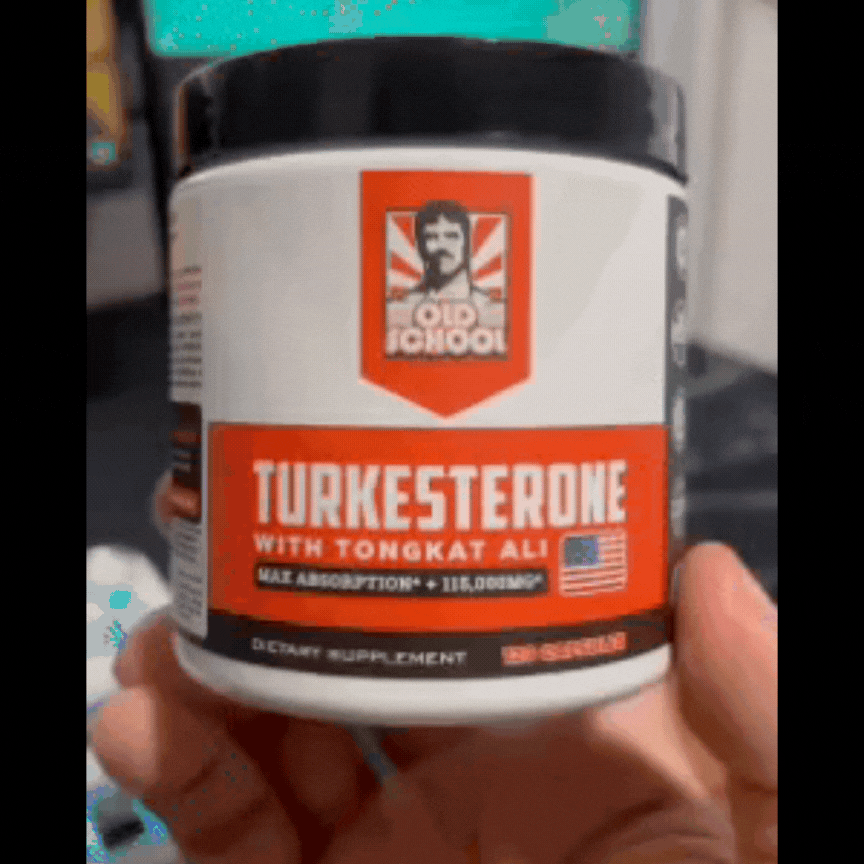 TURKESTERONE + TONGKAT ALI OLD SCHOOL 🇺🇲 100 % ORIGINAL 🍆🔥💪