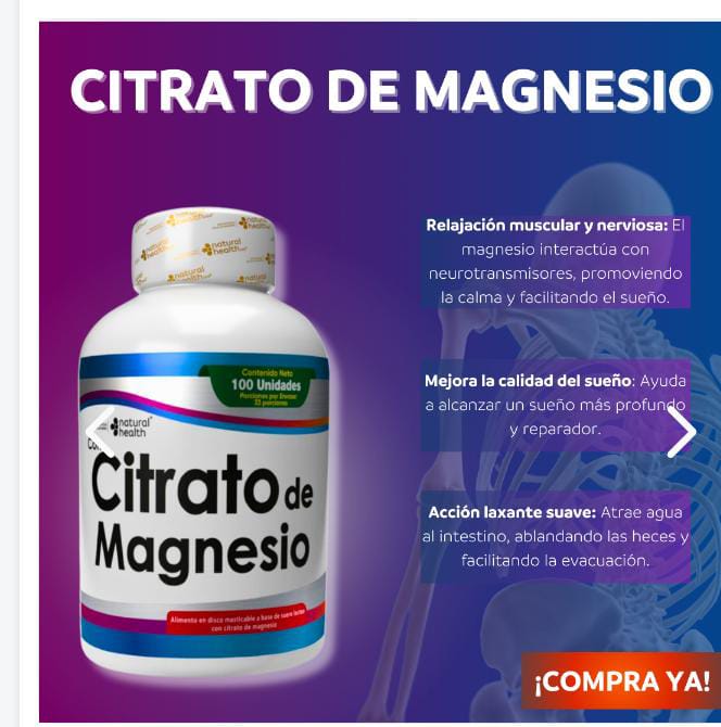 COMBO NAD + RESVERATROL  ( OBQ CITRATO DE MAGNESIO) 100% ORIGINAL 😍🍇💟 (INVIMA)