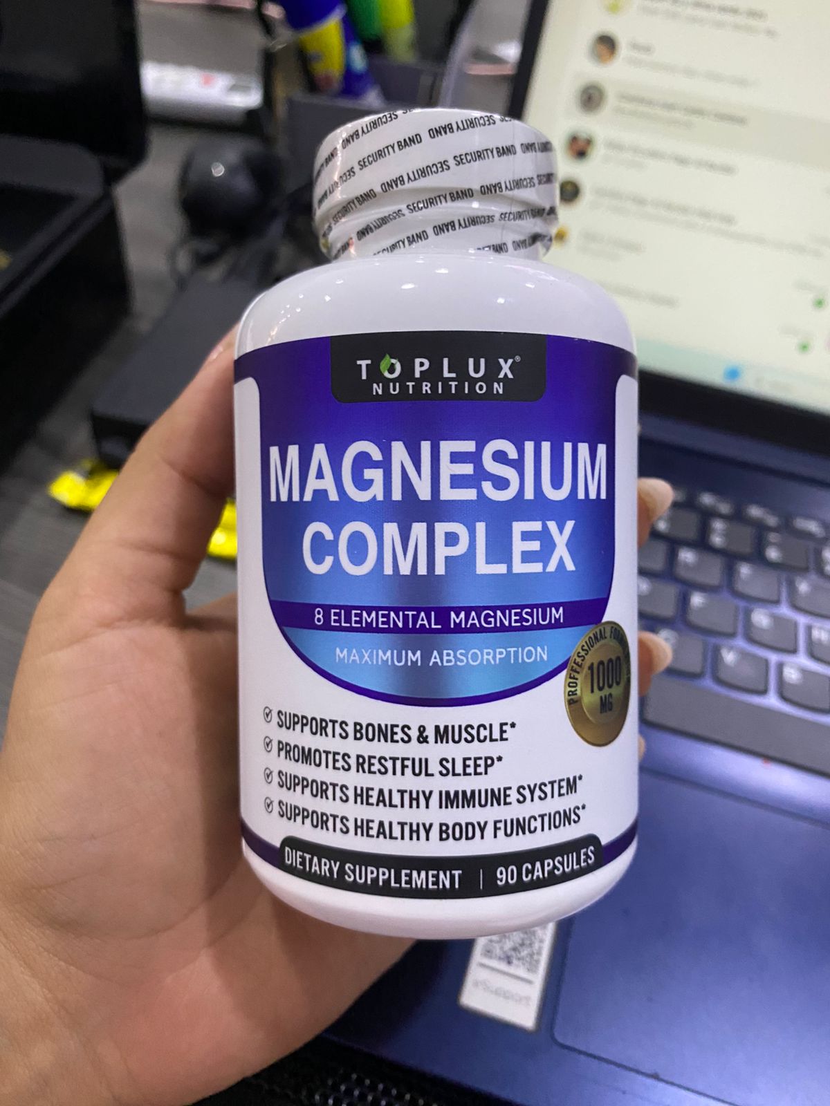 NAD + ASHWGANDA KSM 66 + RESVERATROL+ MAGNESIUM COMPLEX 4 productos IMPORTADOS 🇺🇸 100 % ORIGINALES para renovar tu cuerpo!! “🌱 Naturaleza que Nutre. Ciencia que Potencia. 💥”