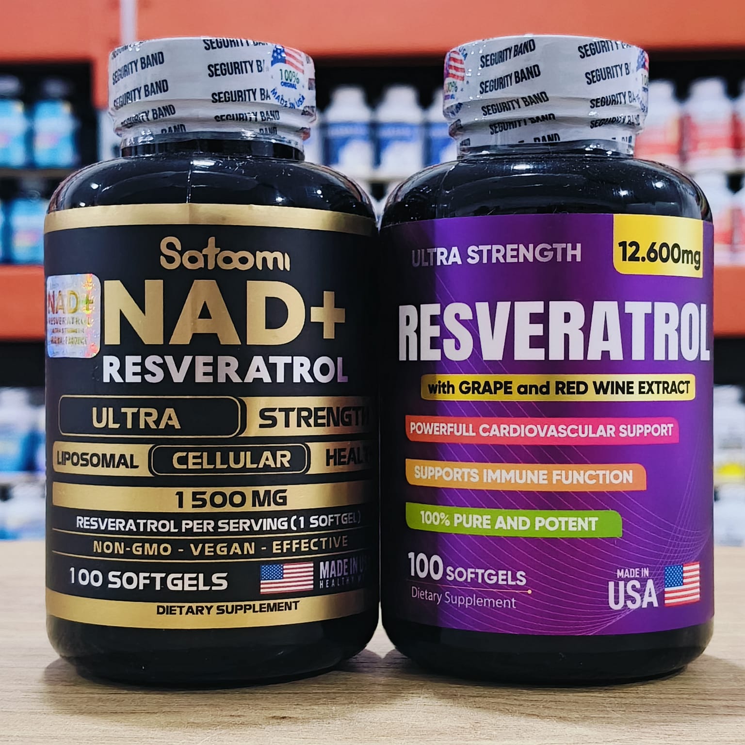 NAD + ASHWGANDA KSM 66 + RESVERATROL+ MAGNESIUM COMPLEX 4 productos IMPORTADOS 🇺🇸 100 % ORIGINALES para renovar tu cuerpo!! “🌱 Naturaleza que Nutre. Ciencia que Potencia. 💥”