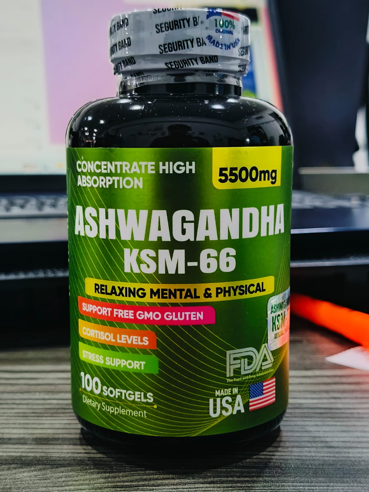 NAD + ASHWGANDA KSM 66 + RESVERATROL+ MAGNESIUM COMPLEX 4 productos IMPORTADOS 🇺🇸 100 % ORIGINALES para renovar tu cuerpo!! “🌱 Naturaleza que Nutre. Ciencia que Potencia. 💥”