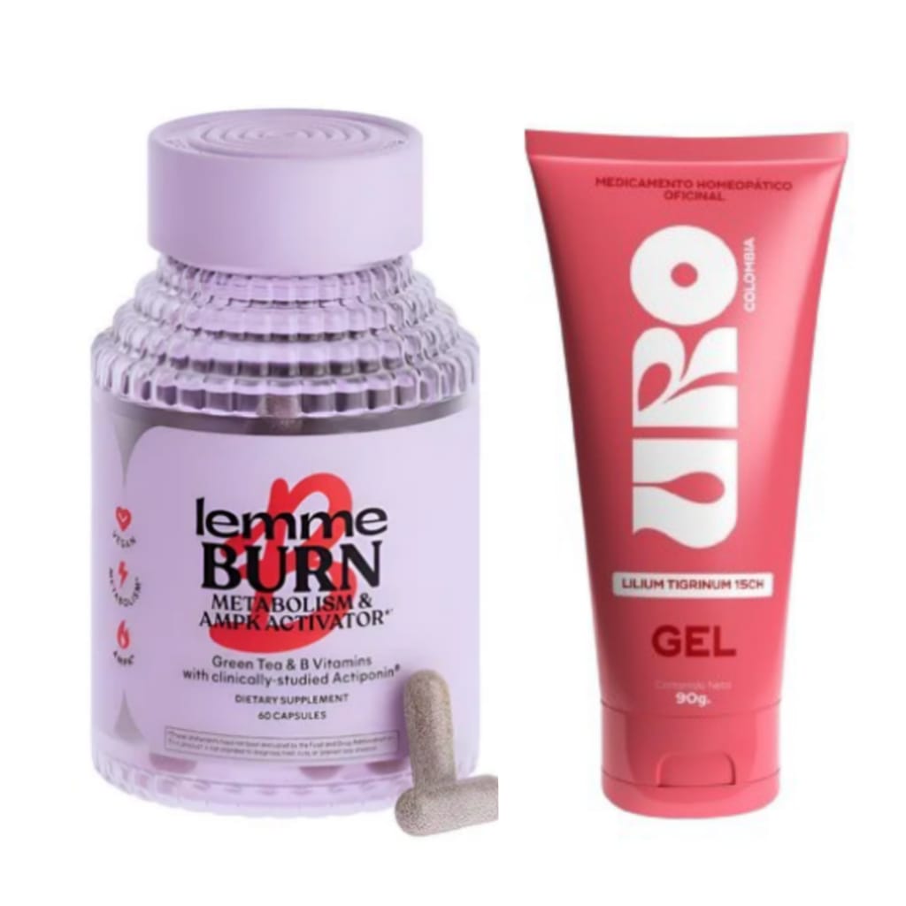 LEMME BURN Metabolism & AMPK Activator 🔥 Metabolismo Activo, Cuerpo en Control🔥 100% Original 🇺🇸 Directo de USA + Gel URO GRATIS 🎁