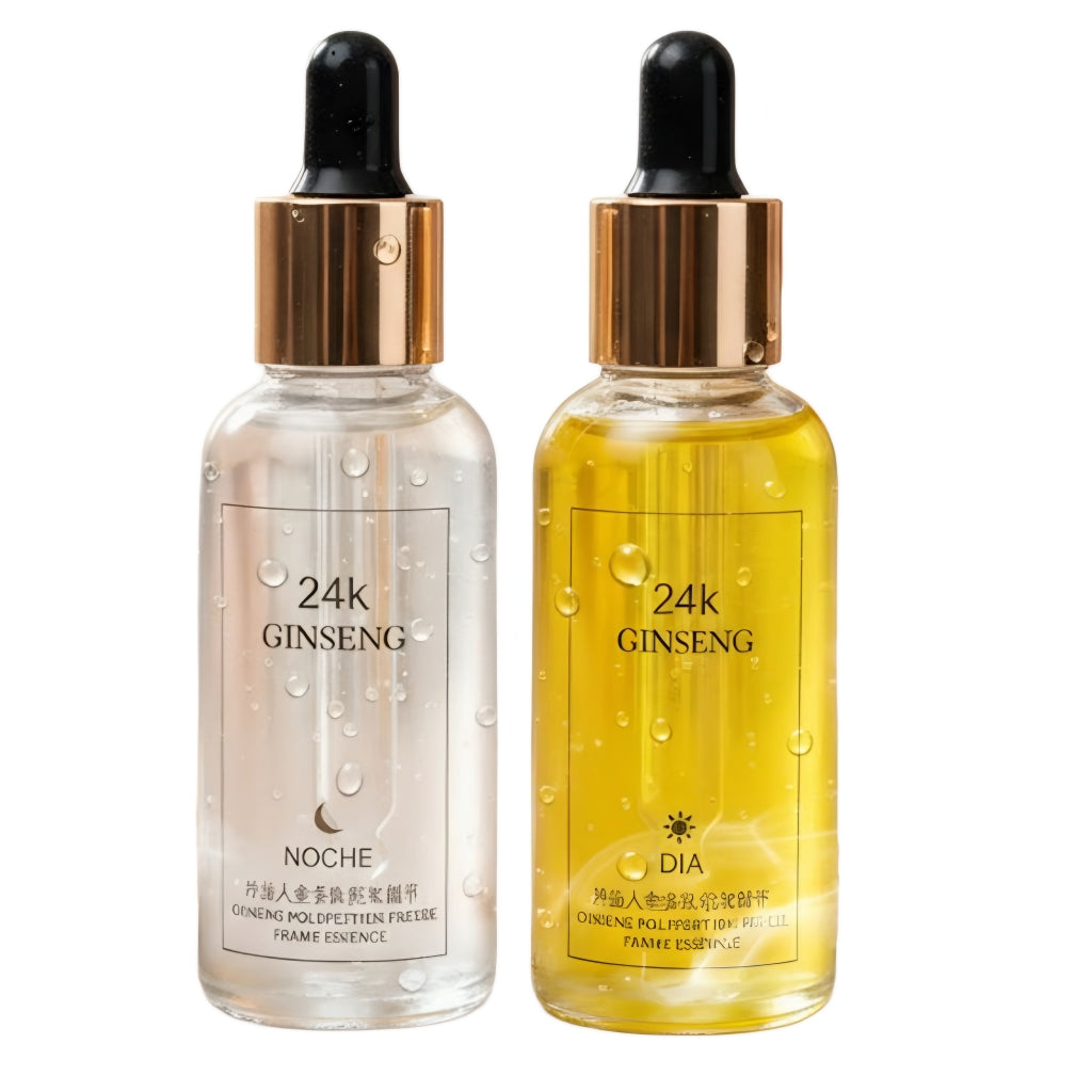 ✨ Despierta tu Piel con el Poder del Ritual Coreano 🇰🇷💛 – Dúo Ginseng 24K Premium 100% Original para Luminosidad y Rejuvenecimiento Total 🌿