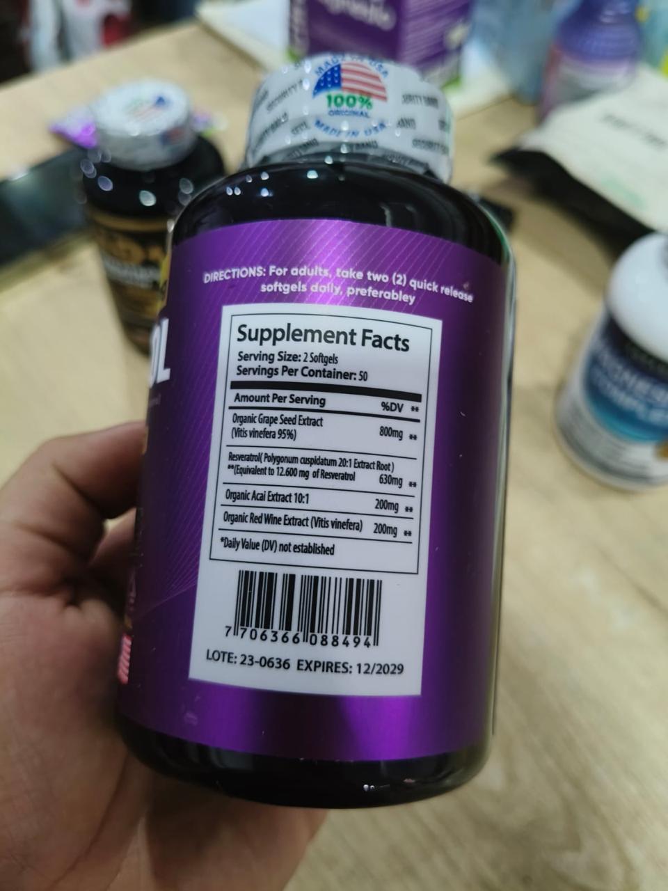NAD + ASHWGANDA KSM 66 + RESVERATROL+ MAGNESIUM COMPLEX 4 productos IMPORTADOS 🇺🇸 100 % ORIGINALES para renovar tu cuerpo!! “🌱 Naturaleza que Nutre. Ciencia que Potencia. 💥”
