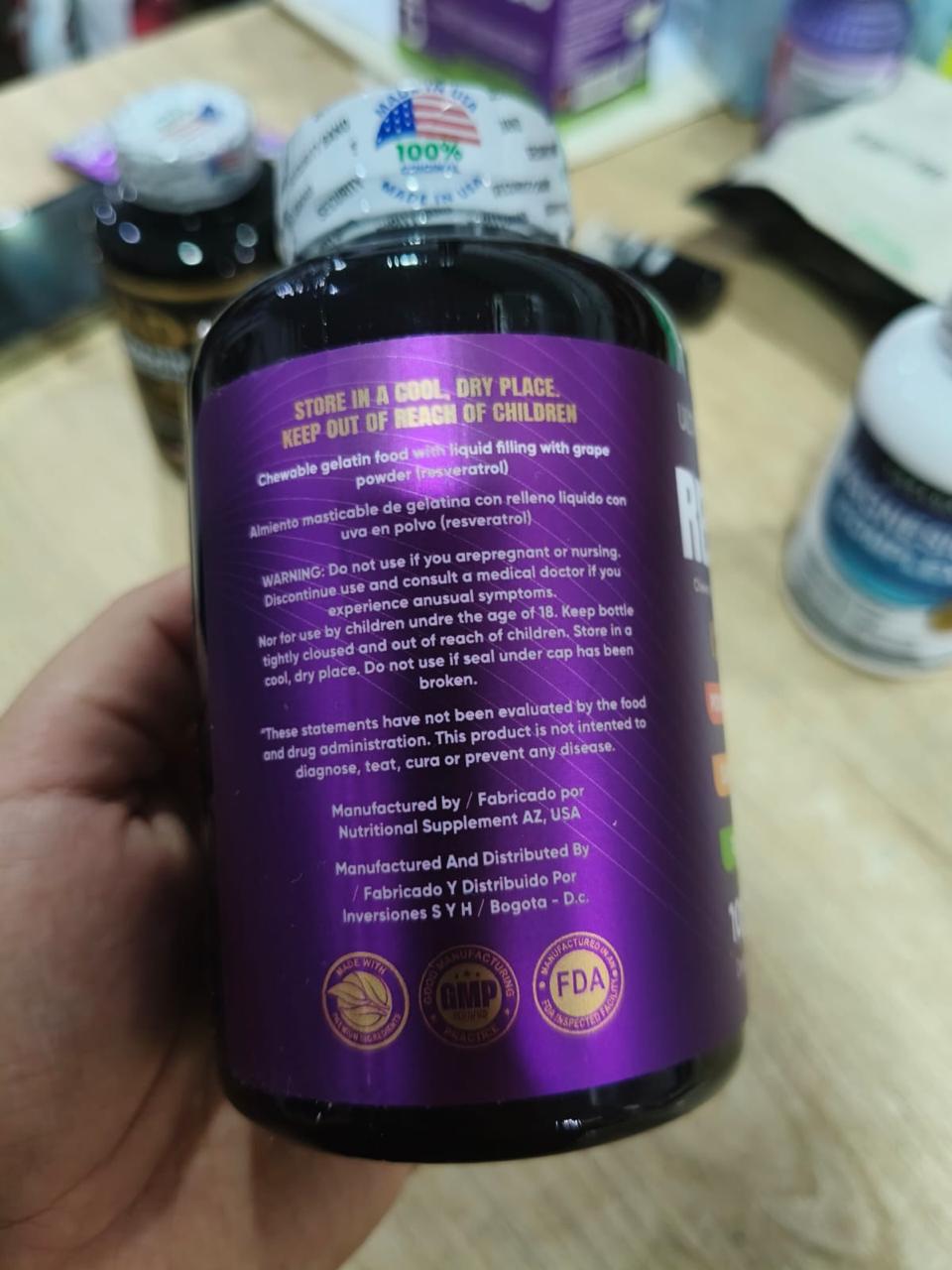 NAD + ASHWGANDA KSM 66 + RESVERATROL+ MAGNESIUM COMPLEX 4 productos IMPORTADOS 🇺🇸 100 % ORIGINALES para renovar tu cuerpo!! “🌱 Naturaleza que Nutre. Ciencia que Potencia. 💥”