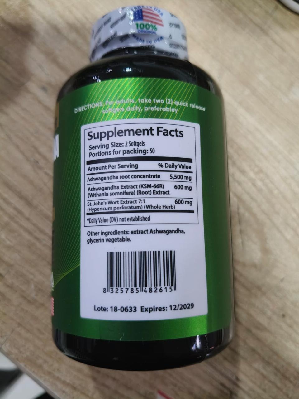 NAD + ASHWGANDA KSM 66 + RESVERATROL+ MAGNESIUM COMPLEX 4 productos IMPORTADOS 🇺🇸 100 % ORIGINALES para renovar tu cuerpo!! “🌱 Naturaleza que Nutre. Ciencia que Potencia. 💥”