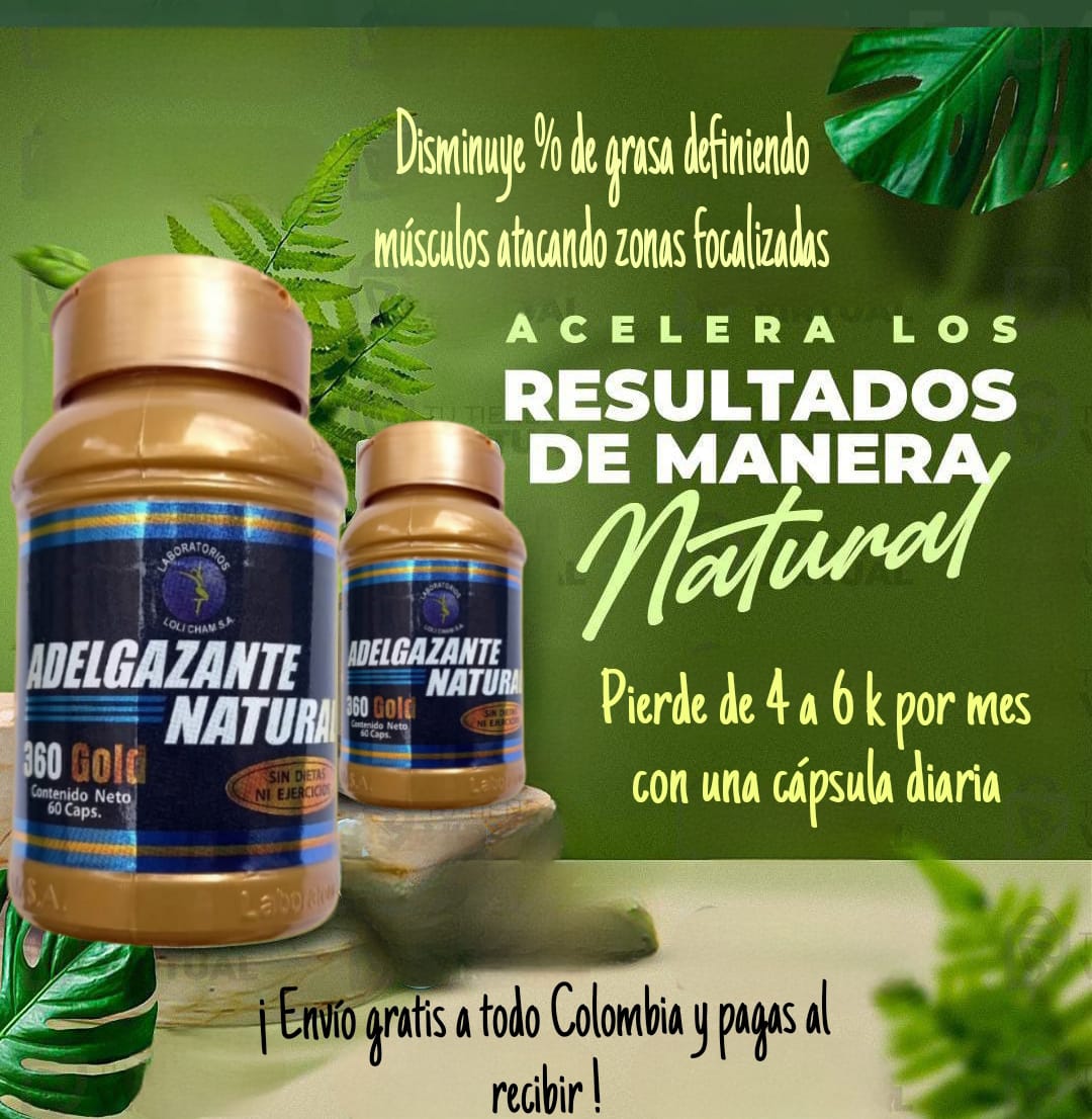 LIPOADELGAZANTE NATURAL LOLI-CHAM GOLD  ✨😍🍀🔥