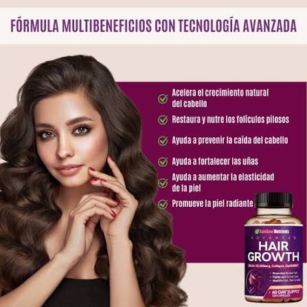 COMBO MARY RUTH´S  +  HAIR  GROWTH 🇺🇲 100% ORIGINAL❤️💊✨