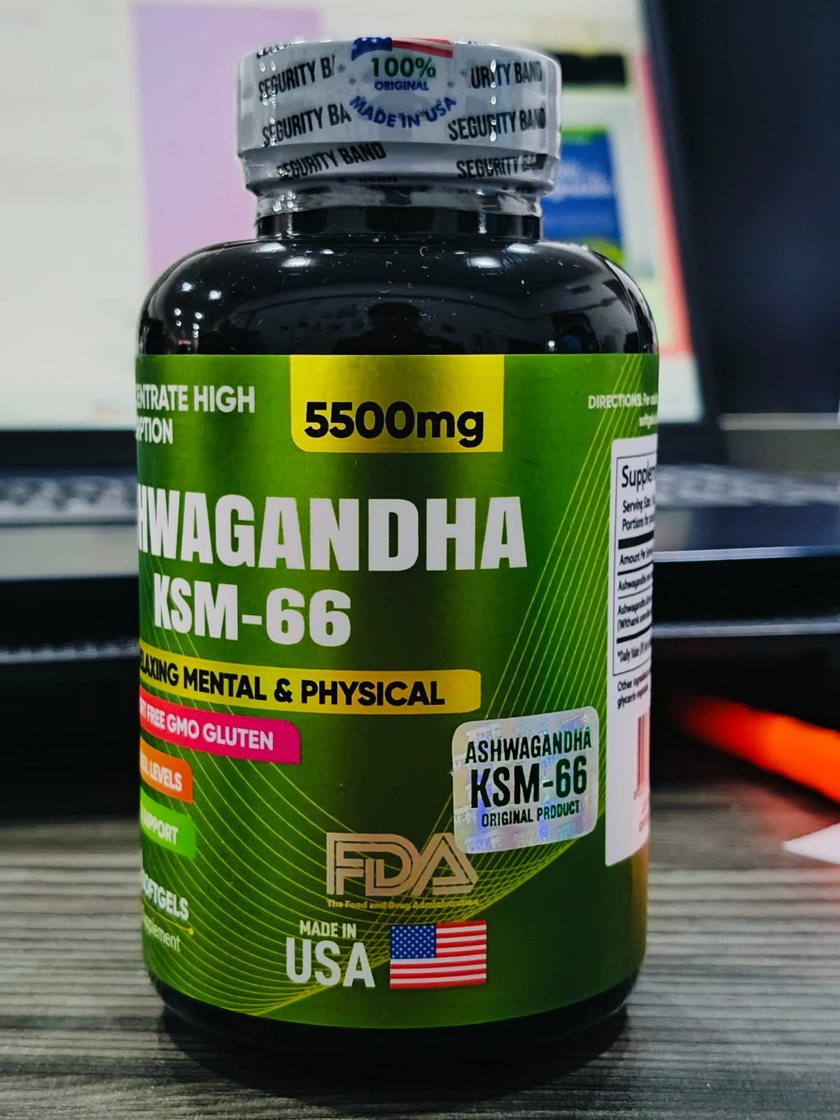 ¡SUPERCOMBO! ASHWAGANDHA 🧘‍♂️ + MAG COMPLEX 💊 + NAD ⚡ (GRATIS  Veneno de Abeja🐝) = 4 PRODUCTOS IMPORTADOS 🇺🇸 ¡ Equilibrio Total ! 🌿✨