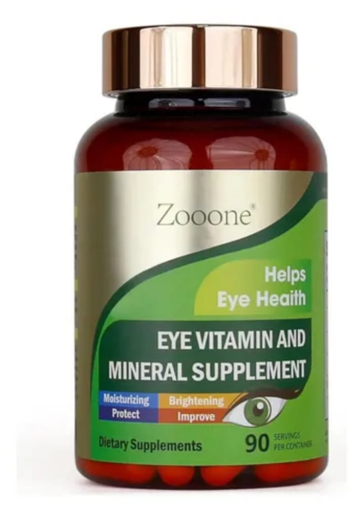 ZOOONE LUTEÍNA Y ZEAXANTINA VITAMINA OCULAR 👁️👁️100% original importado 🇺🇸 + OBSEQUIO SORPRESA🎁