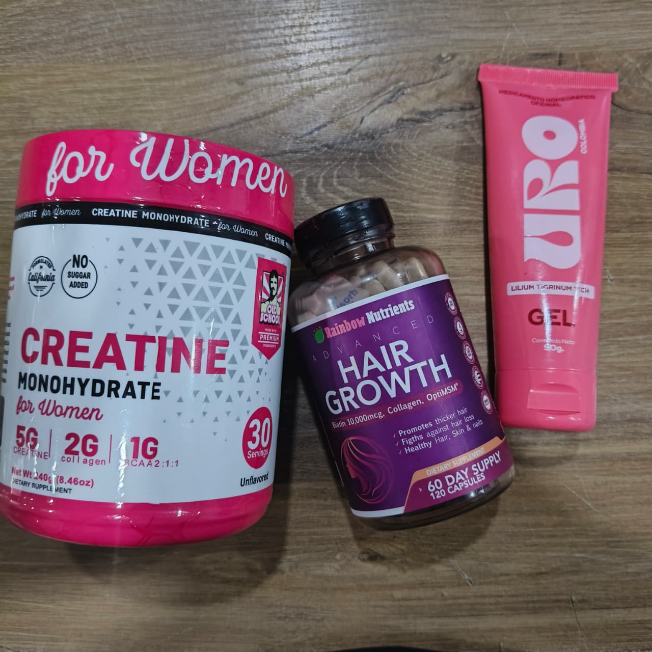 ✨ RITUAL PREMIUM BELLEZA & FUERZA FEMENINA 💎 CREATINA FOR WOMEN  + HAIR GROWTH + OBSEQUIO GEL URO 🎁 🇺🇸 🔥 100% ORIGINAL 🔥