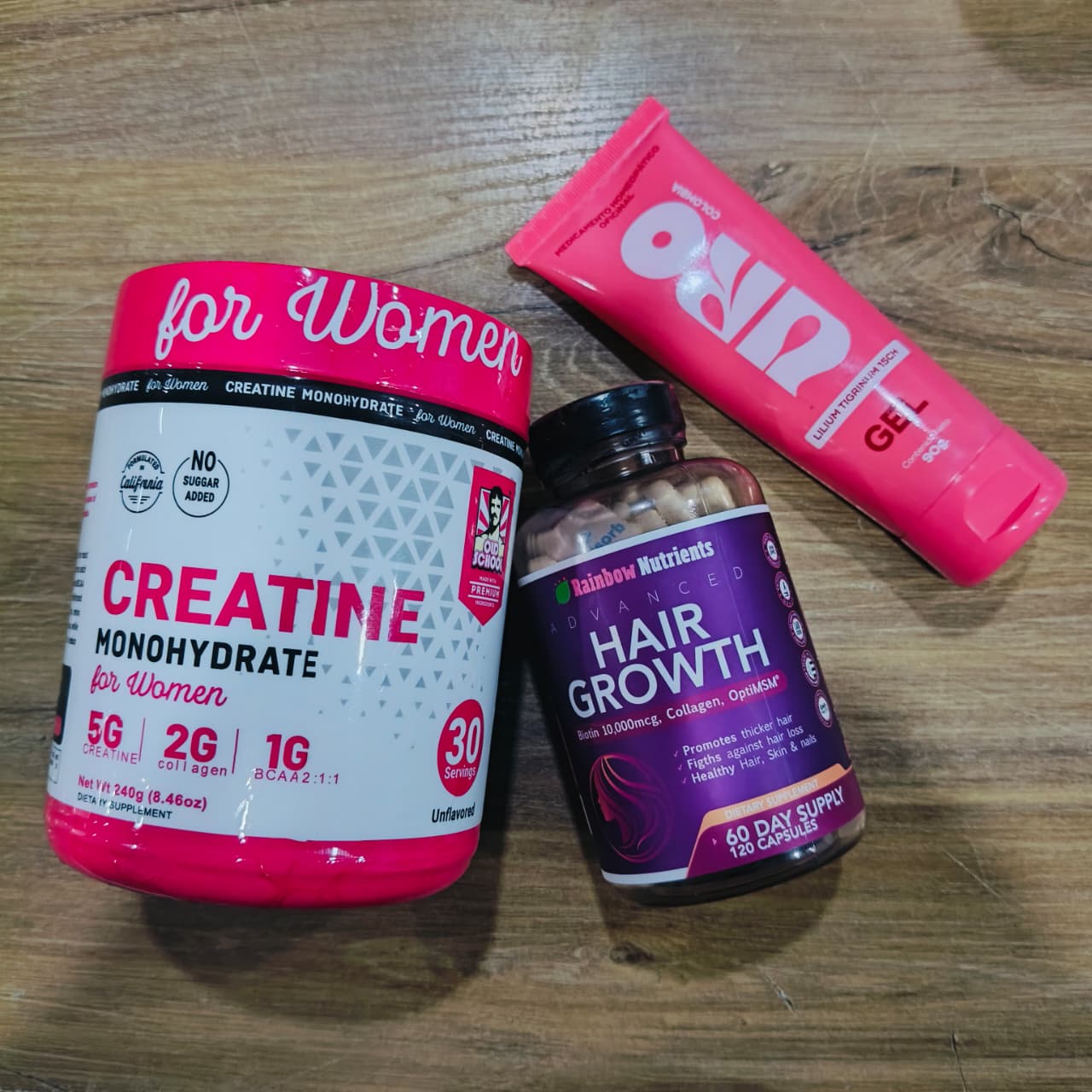 ✨ RITUAL PREMIUM BELLEZA & FUERZA FEMENINA 💎 CREATINA FOR WOMEN  + HAIR GROWTH + OBSEQUIO GEL URO 🎁 🇺🇸 🔥 100% ORIGINAL 🔥