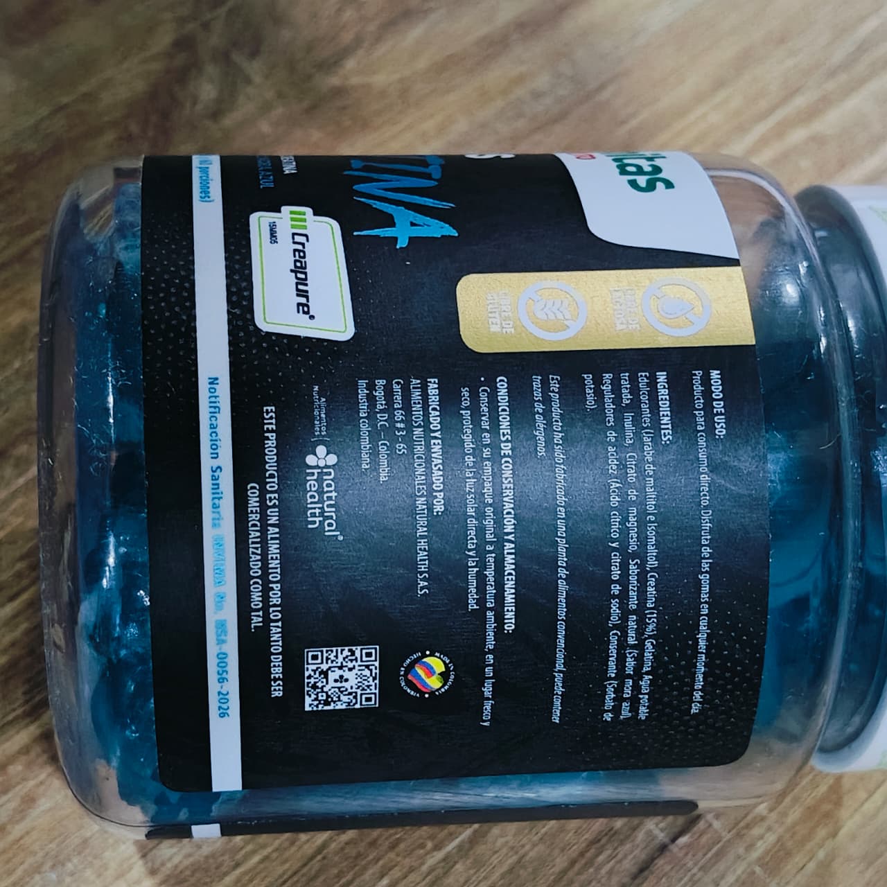 🚀 NS Creatina Gummies 💥 Más rendimiento, más actitud 🎁 Obsequio GRATIS + ✅ INVIMA