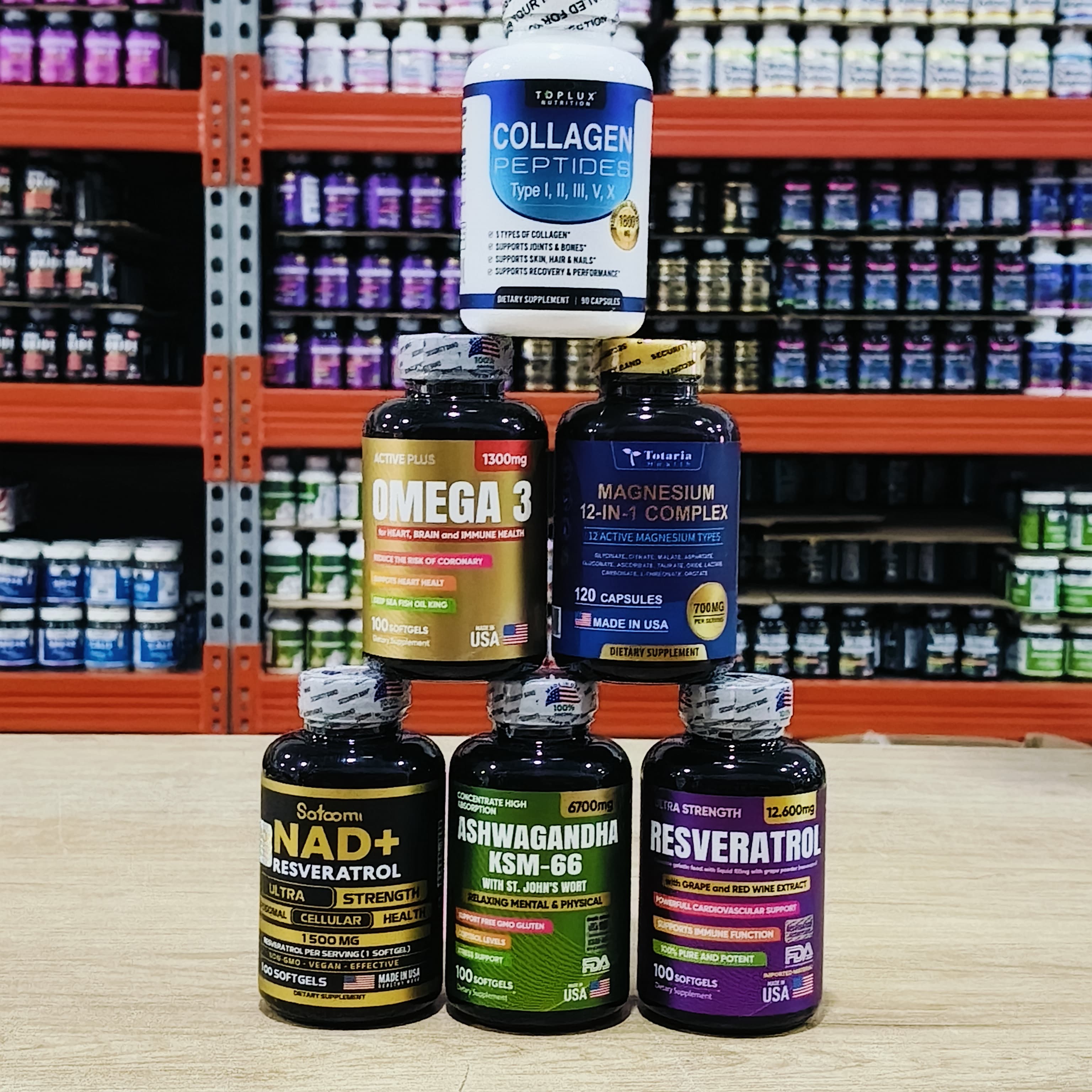 🚀🇺🇸 KIT PREMIUM DE VITALIDAD 360° 🇺🇸🚀  ⚡ ¡Recupera tu Energía, Fuerza y Bienestar desde Adentro! ⚡  🔥 100% Original Garantizado | 🇺🇸 Made in USA | 🎁 Obsequio Sorpresa | 🚚 Envío Gratis