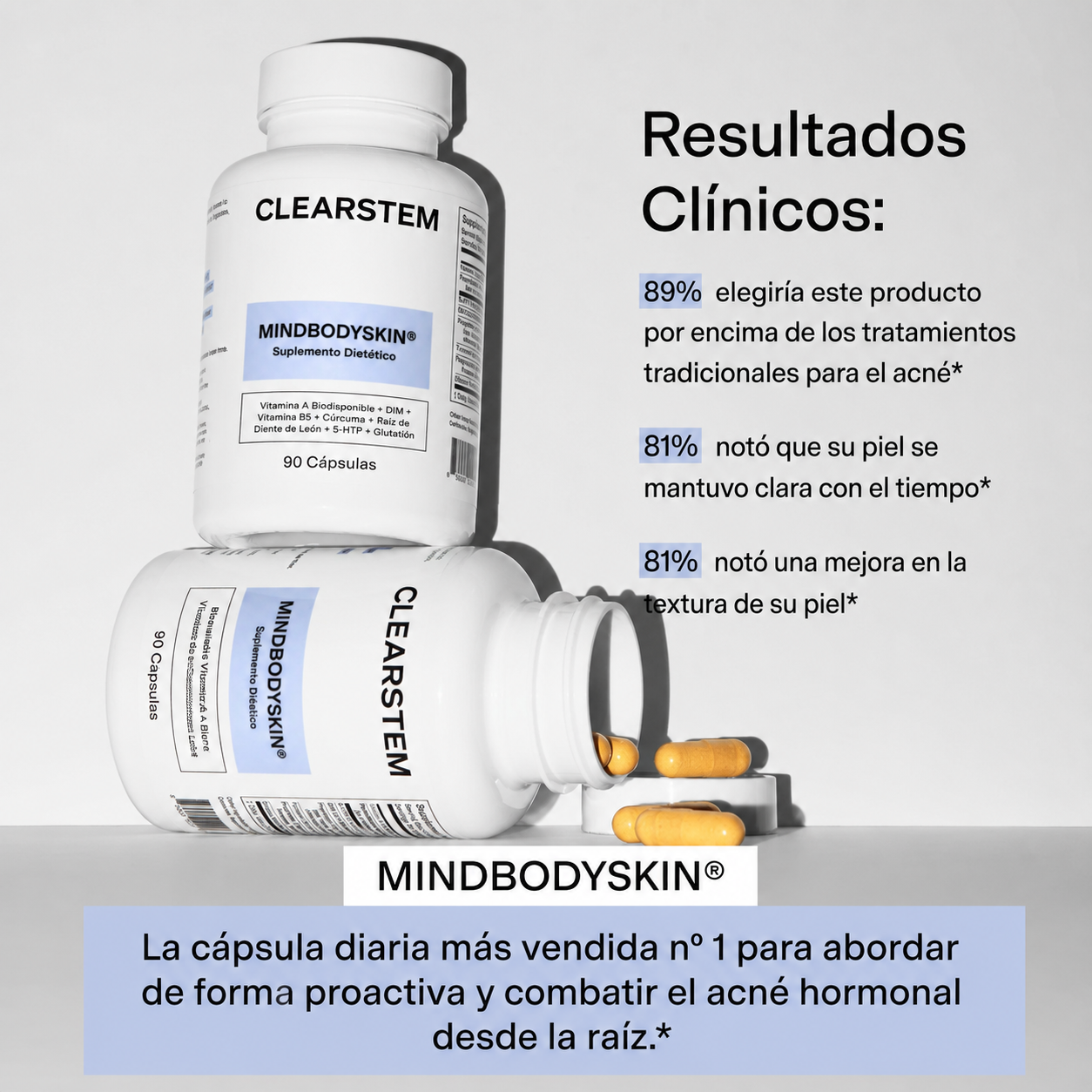 🌸 CLEARSTEM ACNÉ HORMONAL BAJO CONTROL, BELLEZA QUE SE NOTA 🌸 🇺🇸 100% ORIGINAL MADE IN USA ✅ | 🎁 OBSEQUIO SORPRESA | 🚚 ENVÍO GRATIS